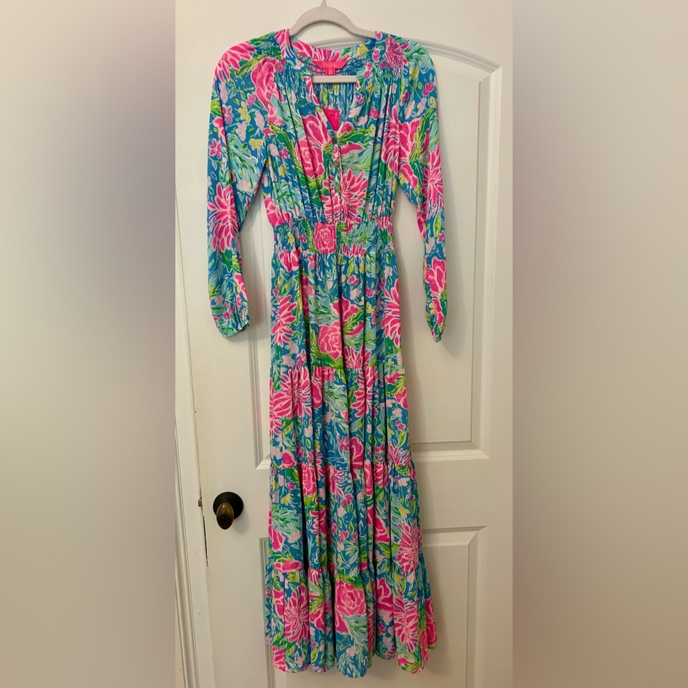 NWT Lilly Pulitzer Floral Dress